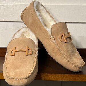 COLE  HAAN FURRY LINED TULLY LOAFER SIZE 7**(6.5)